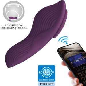 PRETTY LOVE – MANE LAY ON MASSAGEADOR DE CLITÓRIS 10 VIBRAÇÕES CONTROLE REMOTO ROXO