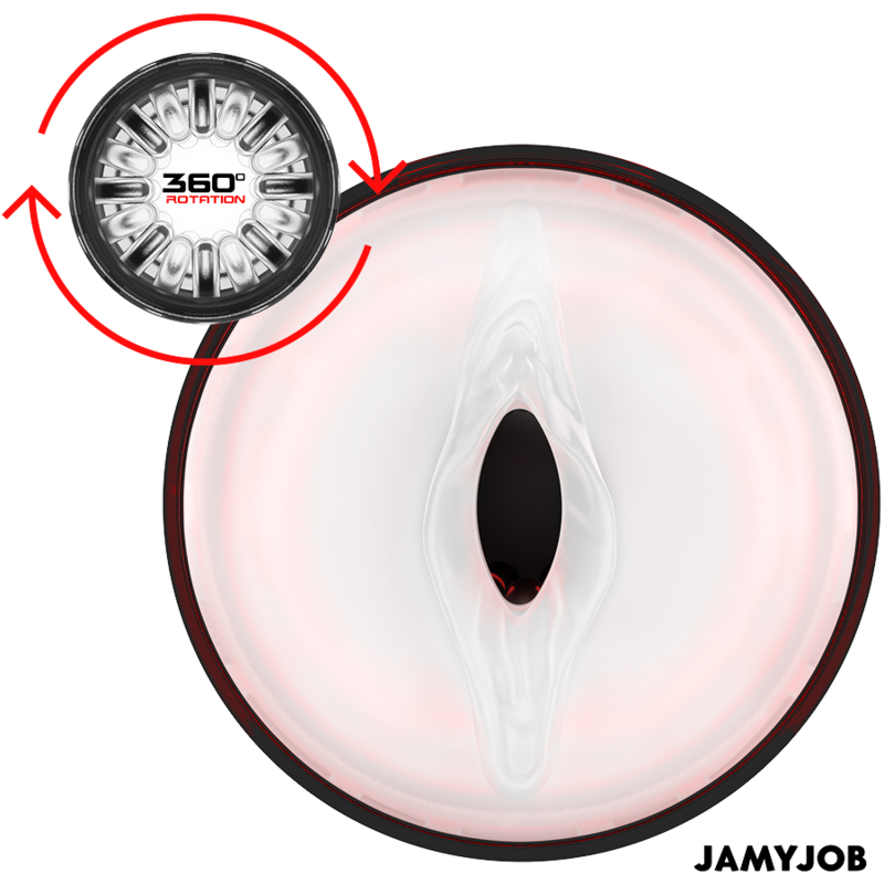 JAMYJOB - STORM MASTURBADOR AUTOMÁTICO DE VAGINA 10 MODOS DE ROTAÇÃO E IMPULSO - Image 4