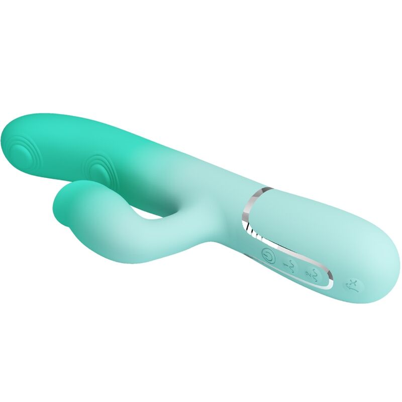 PRETTY LOVE - GIGI MULTIFUNCIONAL COELHO VIBRADOR AQUA VERDE - Image 5