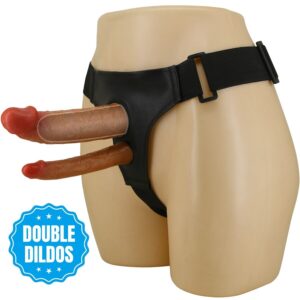 PRETTY LOVE – KEAVEN HARNESS BRIEFS DUPLO DILDO UNIVERSAL E CONFORTÁVEL
