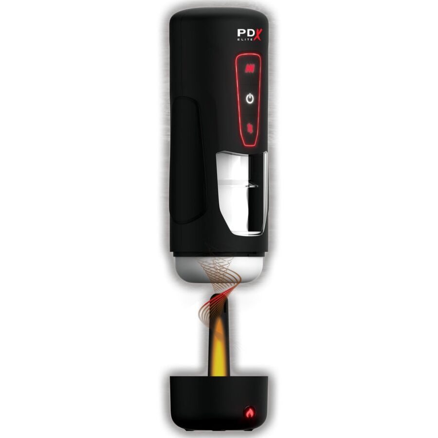 PDX ELITE - MASTURBADOR AUTOMÁTICO MILK ME HOTTER COM VIBRAÇÃO DE EFEITO DE CALOR E IMPULSÃO - Image 2