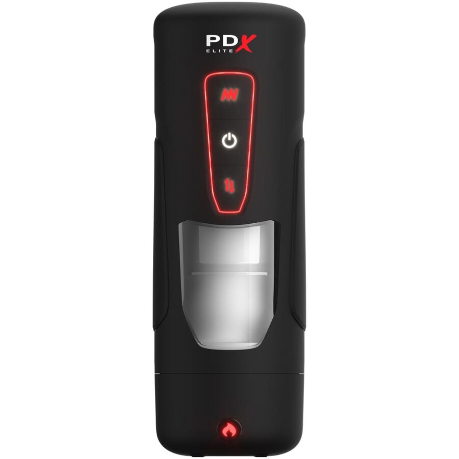 PDX ELITE - MASTURBADOR AUTOMÁTICO MILK ME HOTTER COM VIBRAÇÃO DE EFEITO DE CALOR E IMPULSÃO - Image 3