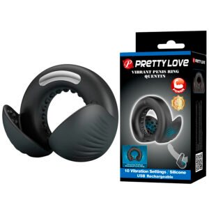 PRETTY LOVE – QUENTIN ANEL PENIANO COM ESTIMULADOR TESTÍCULO
