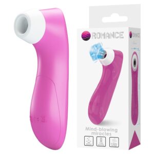 ROMANCE – DISPOSITIVO DE SUCÇÃO CLITORIAL COM TECNOLOGIA DE PULSAÇÃO ROSA