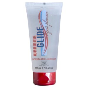 HOT – LUBRIFICANTE À BASE DE ÁGUA COM AQUECIMENTO E DESLIZAMENTO 100 ML