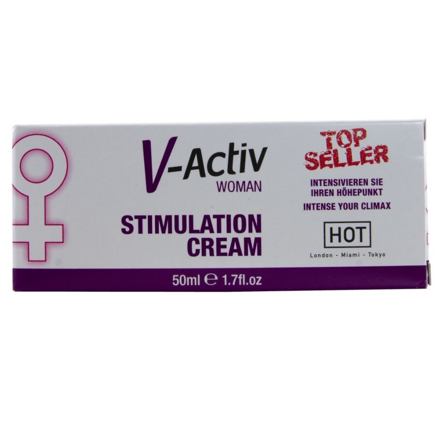 HOT - CREME ESTIMULANTE V-ACTIV PARA MULHERES 50 ML - Image 4