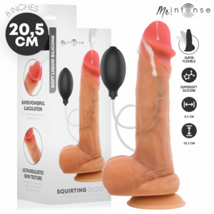 MR INTENSE – DANNY PÊNIS ULTRA-REALISTA COM TESTÍCULOS EJACULANDO 20,5 CM -Ø- 4 CM