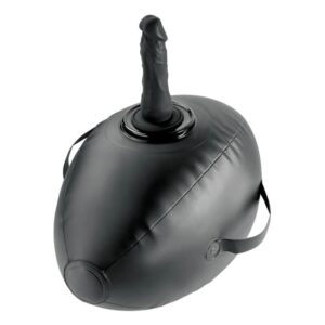 FETISH FANTASY SERIES – BODY DOCK BOLA DE AMOR INFLÁVEL COM DILDO PRETA 41,9 CM