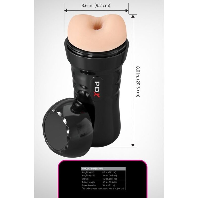 PDX EXTREME - MOLHADOS, BUSSIES SUPER BANGIN' BUTTHOLE, ANAL STROKER 20,8 CM - Image 5