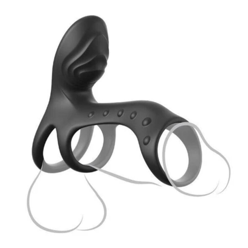 FANTASY C-RINGZ - ULTIMATE COUPLES CAGE PRO ANEL PENIANO VIBRATÓRIO 19,5 CM - Image 2
