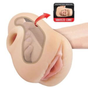 PDX PLUS – VAGINA REALISTA, APERTO E EMOÇÃO, 18 CM