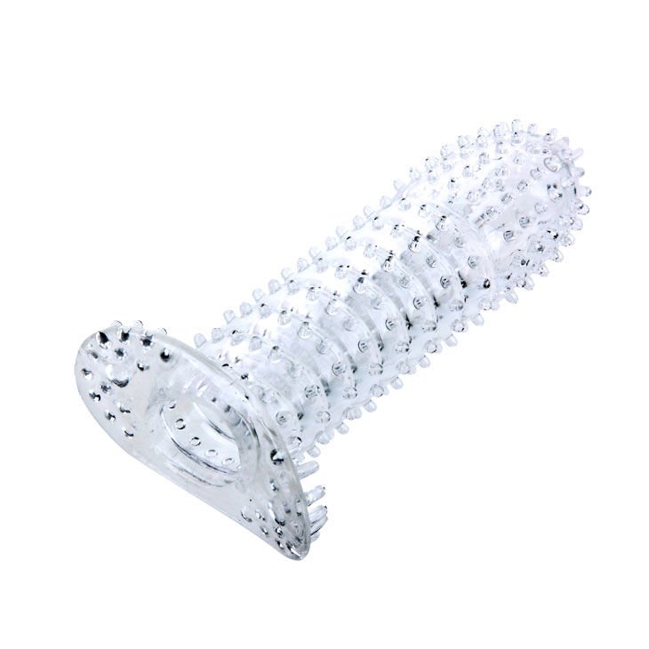 BAILE - BAINHA PARA PÉNIS COM PONTOS ESTIMULANTES ROSA 14 CM - Image 2
