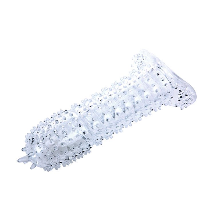 BAILE - BAINHA PARA PÉNIS COM PONTOS ESTIMULANTES ROSA 14 CM - Image 3
