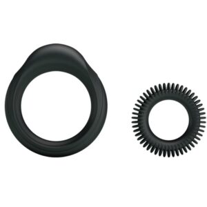 BAILE – KIT 2 ANÉIS DE SILICONE ANEL MASCULINO