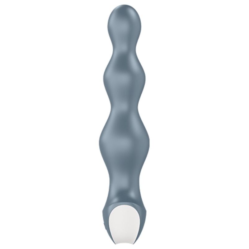 SATISFYER - VIBRADOR LOLLI PLUG 2 PLUG CINZA - Image 4