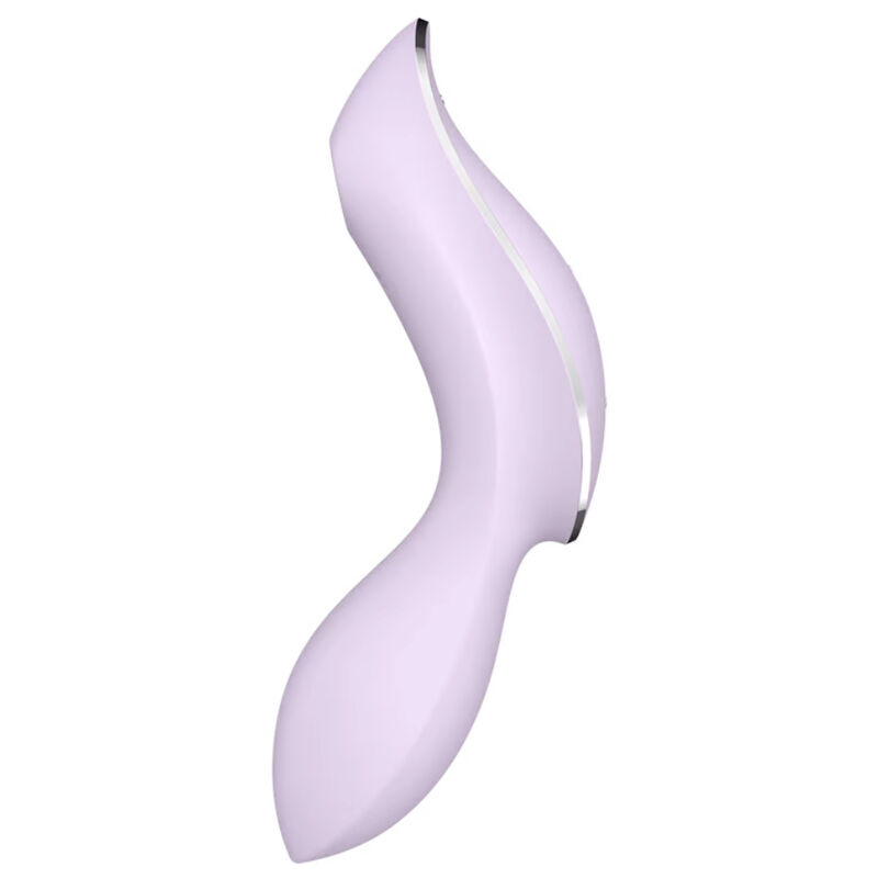 SATISFYER - VIBRADOR DE PULSO DE AR CURVY TRINITY 2 ROXO - Image 2