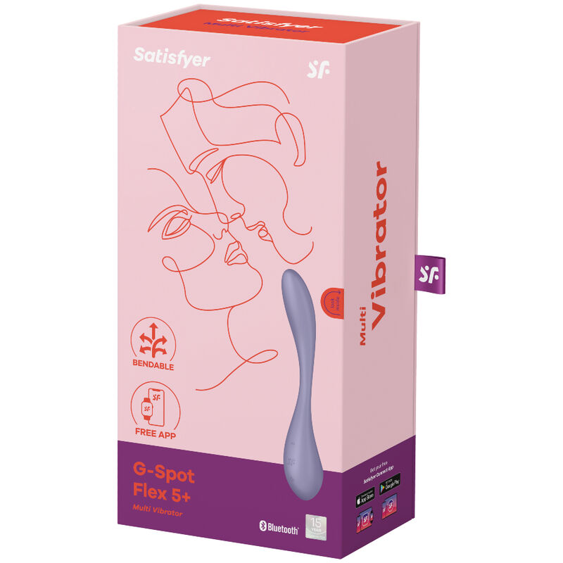 SATISFYER - MULTI VIBRADOR G-SPOT FLEX 5 LILS - Image 5