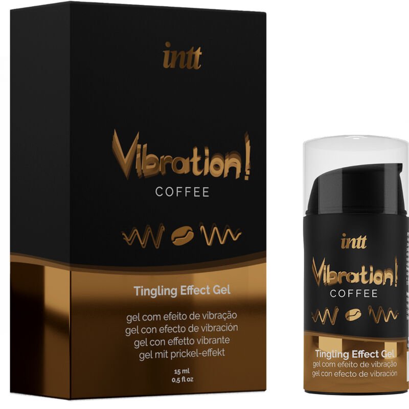 INTT - PODEROSO GEL VIBRANTE LÍQUIDO ESTIMULANTE ÍNTIMO CAFÉ 15ML - Image 2