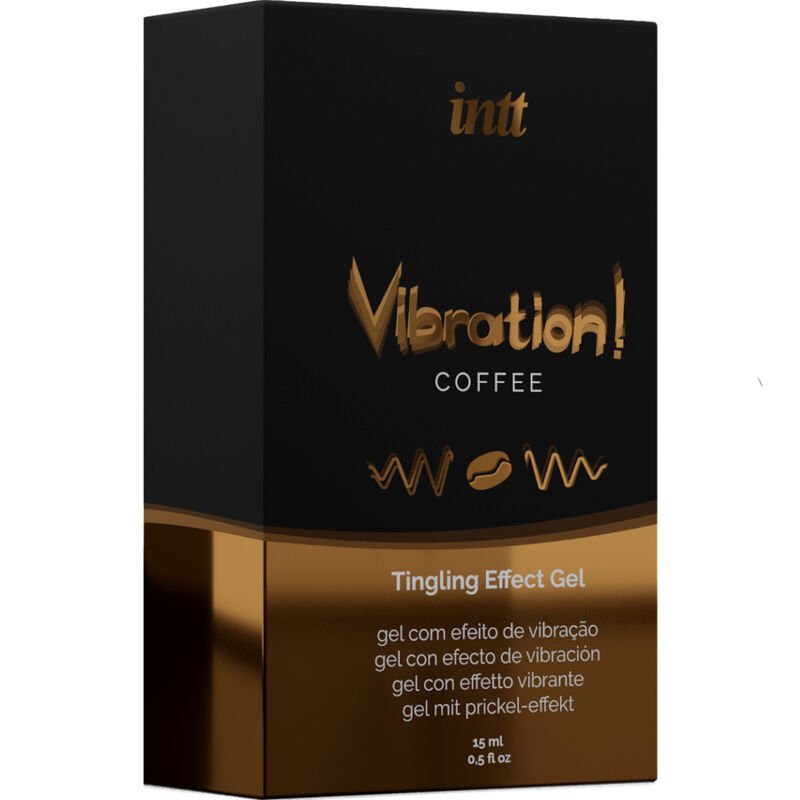 INTT - PODEROSO GEL VIBRANTE LÍQUIDO ESTIMULANTE ÍNTIMO CAFÉ 15ML - Image 3