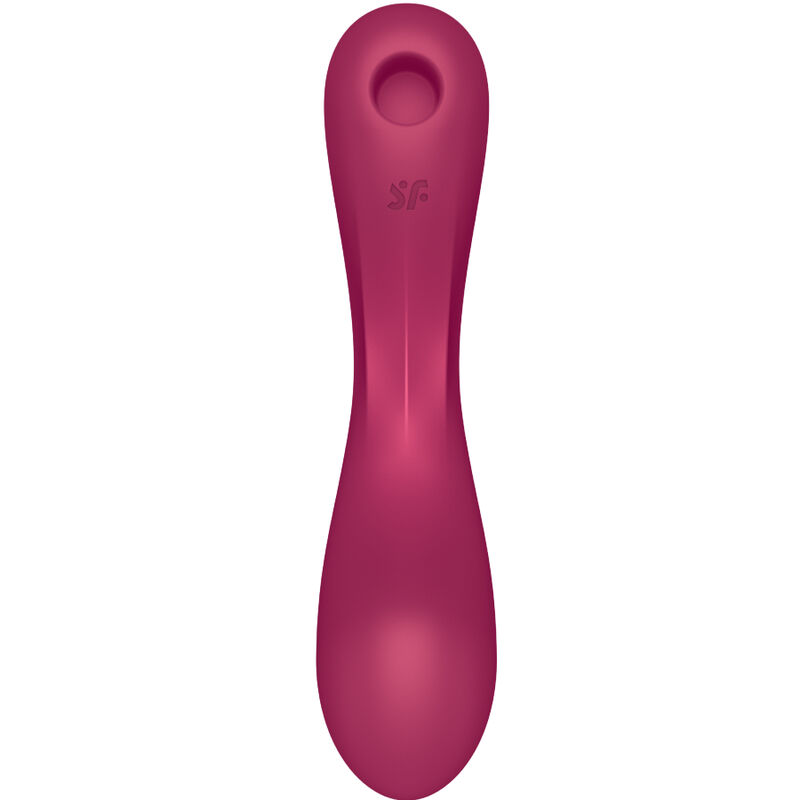 SATISFYER - CURVE TRINITY 1 AIR PULSE VIBRATION VERMELHO - Image 4