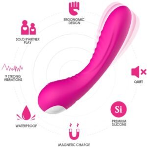 ARMONY – VIBRADOR LEGEND SILICONE FÚCSIA
