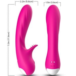 ARMONY – VIBRADOR ROMANCE COM ESTIMULADOR FÚCSIA