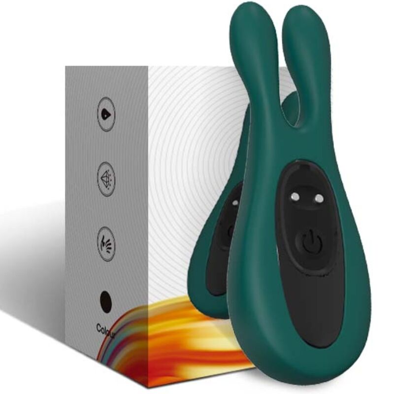 ARMONY - ESTIMULADOR E VIBRADOR COELHO VERDE - Image 5