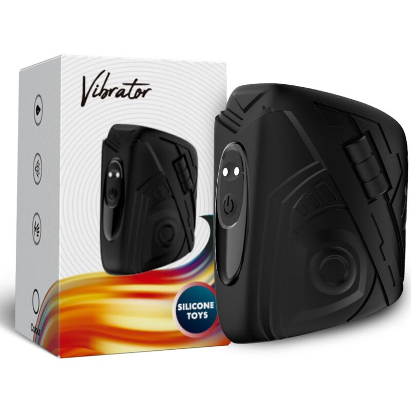 ARMONY - MASTURBADOR E VIBRADOR PRETO - Image 4