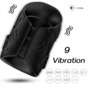 ARMONY – MASTURBADOR E VIBRADOR PRETO