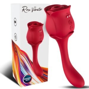 ARMONY – ROSELOVER SUCÇÃO E ESTIMULADOR DE CLITÓRIS VERMELHO