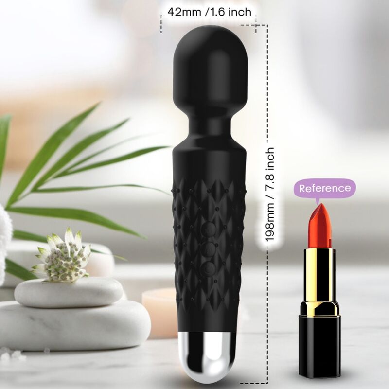 ARMONY - MASSAGER E VIBRADOR POSTMAN CABEÇA SUPER FLEXÍVEL PRETA - Image 2