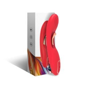 ARMONY – VIBRADOR COM LÍNGUA OSCILANTE VERMELHO