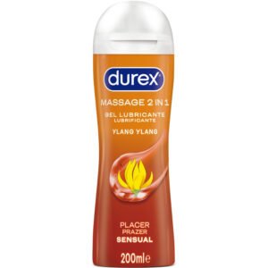 DUREX – GEL LUBRIFICANTE PARA MASSAGEM SENSUAL YLANG YLANG 200 ML