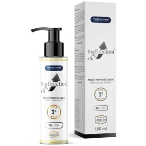 MEDICA GROUP – GEL ÍNTIMO PARA EREÇÃO MASCULINA BIG ERECTION 150 ML