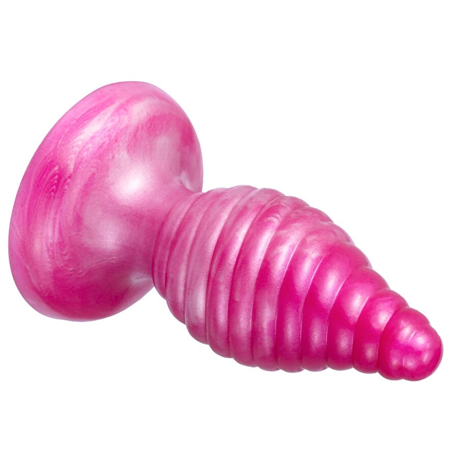 SILEXD - CHERRY PLUG ANAL FANTASY DE SILICONE LÍQUIDO TERMOREATIVO ROSA 9,2 CM - Image 4