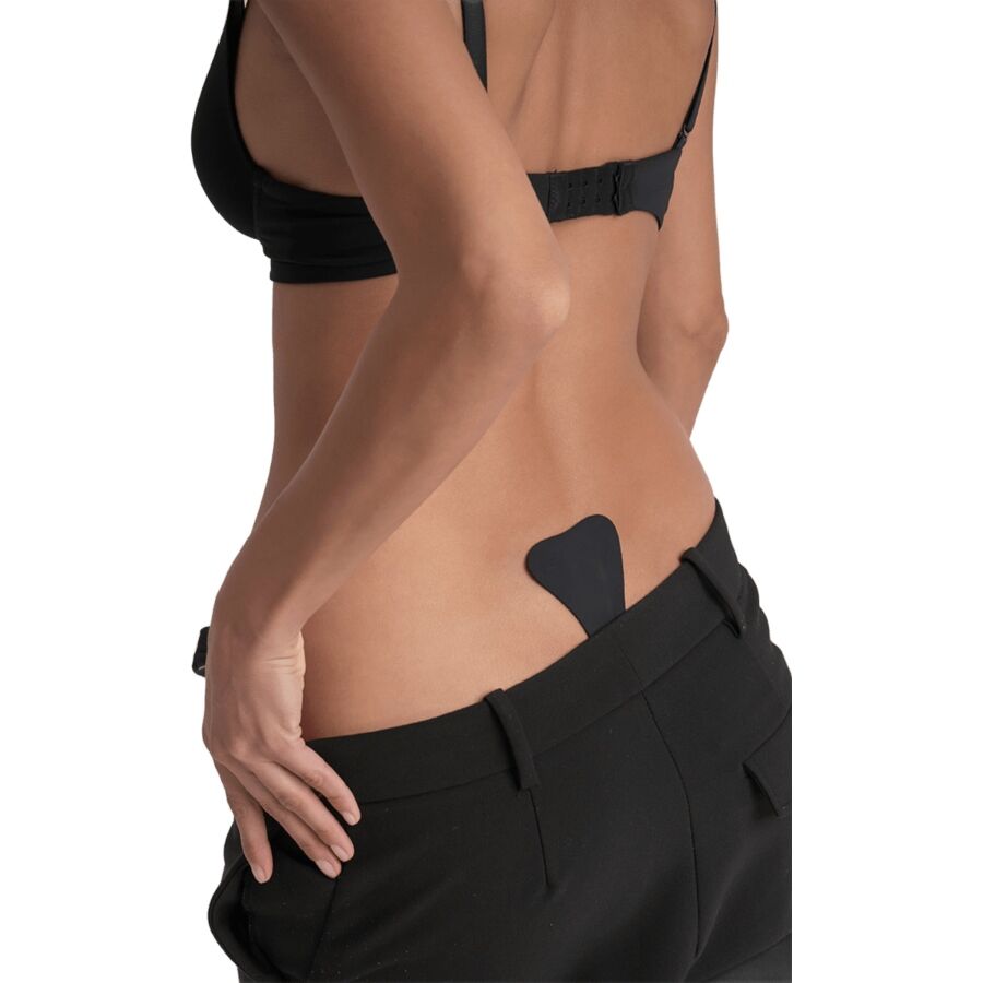 BYE-BRA - TANGA ADHESIVO NEGRO TALLA ÚNICA - Image 2