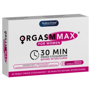 MEDICA GROUP – ORGASM MAX PARA MULHERES 2 CÁPSULAS