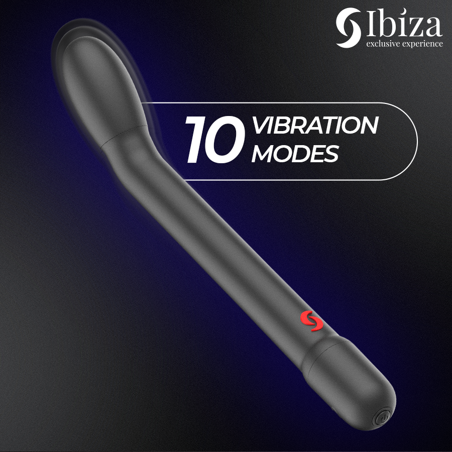 IBIZA - VIBRADOR DE PONTO G PRETO COM VIBRAÇÃO - Image 5