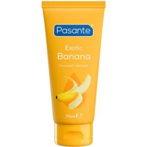 PASANTE – LUBRIFICANTE À BASE DE ÁGUA COM SABOR DE BANANA 75 ML