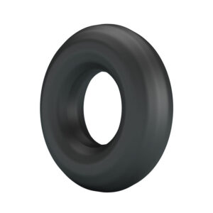 CRAZY BULL – ANEL PENIANO DE SILICONE SUPER MACIO URBANO PRETO