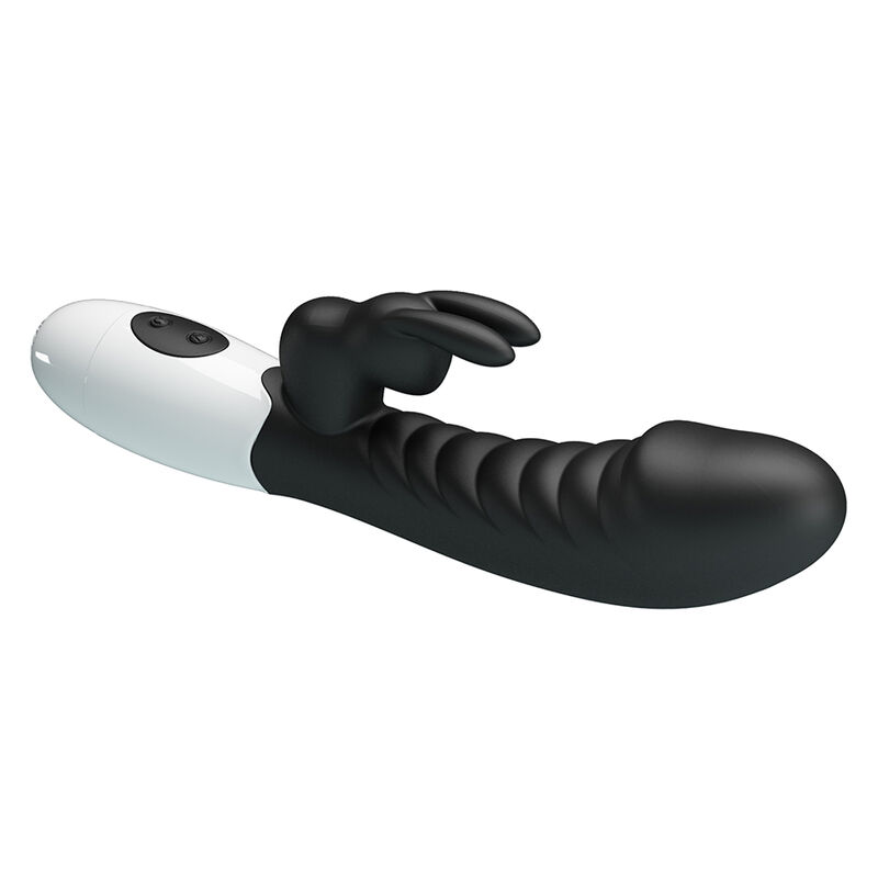 PRETTY LOVE - VIBRADOR COELHO NAUGHTY BUNNY COM 30 FUNÇÕES PRETO - Image 5