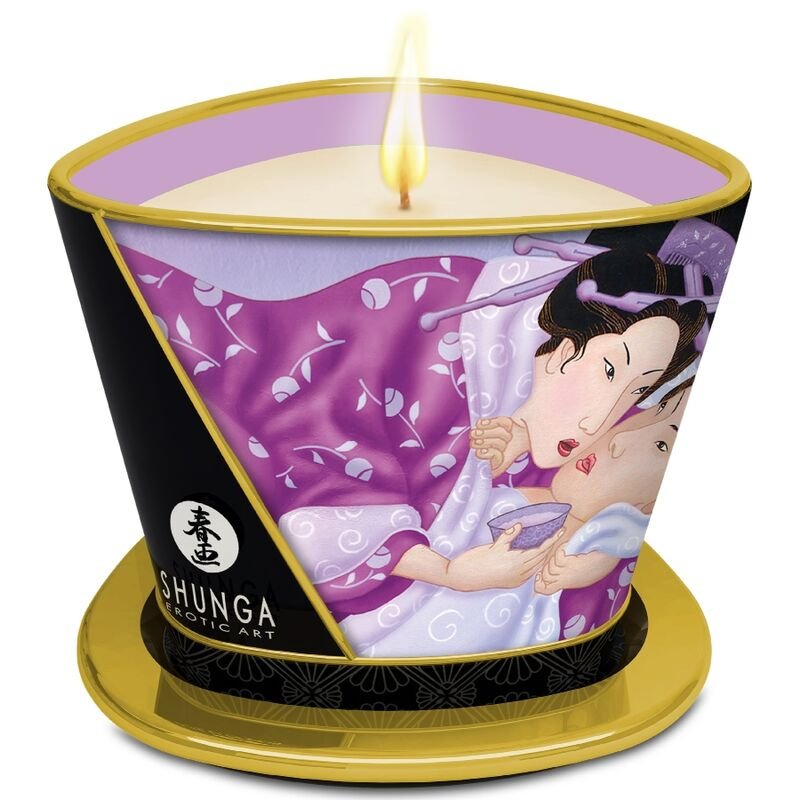 SHUNGA - VELA DE MASSAGEM LAVANDA 170 ML - Image 2