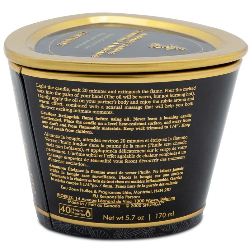 SHUNGA - VELA DE MASSAGEM LAVANDA 170 ML - Image 5