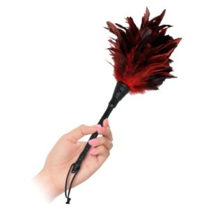 FETISH FANTASY SERIES – CÓCEGAS COM PENAS PRETAS E VERMELHAS