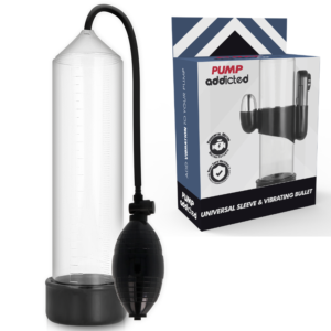 PUMP ADDICTED – VIBRADOR RX3 TRANSPARENTE