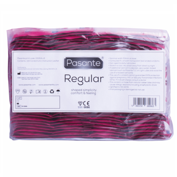 PASANTE - DE PRESERVATIVOS GAMA REGULAR 144 UNIDADES - Image 2