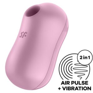 SATISFYER – ESTIMULADOR E VIBRADOR DE PULSO DE AR COTTON CANDY LILÁS