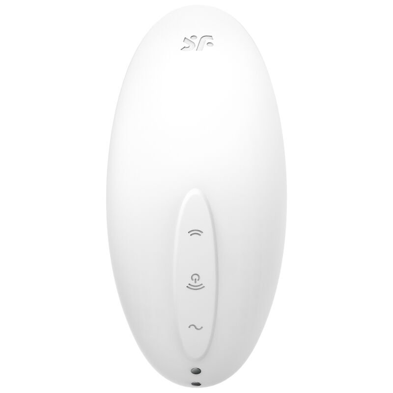 SATISFYER - ESTIMULADOR E VIBRADOR DE PULSO DE AR VULVA LOVER 2 BRANCO - Image 3