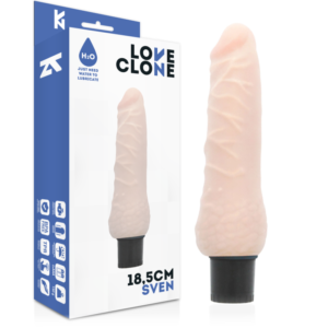 LOVECLONE – VIBRADOR AUTO LUBRIFICANTE SVEN 18.5 CM -O- 3.3 CM