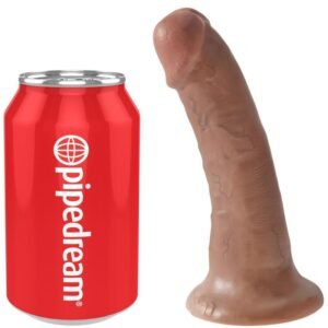 KING COCK – PÊNIS REALÍSTICO 15 CM CARAMELO